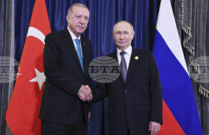 Путин и Ердоган обсъдиха мирния план за Украйна в телефонен разговор, заяви Кремъл