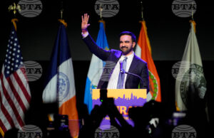 Американските медии: „Започва ерата на Мамдани“ овоизбраният кмет на Ню Йорк Зохран Мамдани. Снимка: AP