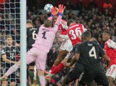 Арсенал нанесе първа загуба на Байерн Мюнхен през сезона