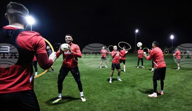 Българският национален отбор по футбол започна подготовка за последните две Световни квалификации срещу Турция и Грузия