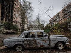 ДПА: Микробус, с който са пътували чужди журналисти, беше атакуван с дрон в Украйна