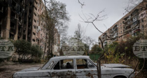 ДПА: Микробус, с който са пътували чужди журналисти, беше атакуван с дрон в Украйна