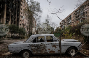 ДПА: Микробус, с който са пътували чужди журналисти, беше атакуван с дрон в Украйна