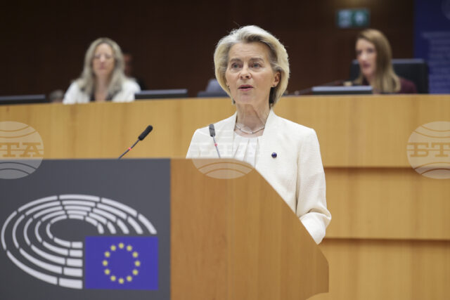 Има три възможности за продължаване на финансовата подкрепа за Украйна, Има три възможности за продължаване на финансовата подкрепа за Украйна, каза Фон дер Лайен