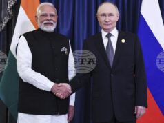 Индия каза, че посещението на Путин следващата седмица ще даде възможност за укрепване на двустранните връзки Индия каза, че посещението на Путин следващата седмица ще даде възможност за укрепване на двустранните връзки