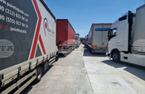 Интензивен е трафикът на граничния пункт „Капитан Андреево“ за товарни автомобили на изход