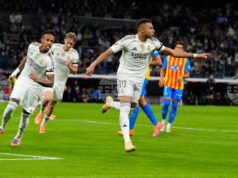 Килиан Мбапе вкара два гола и Реал Мадрид победи Валенсия в ЛаЛига