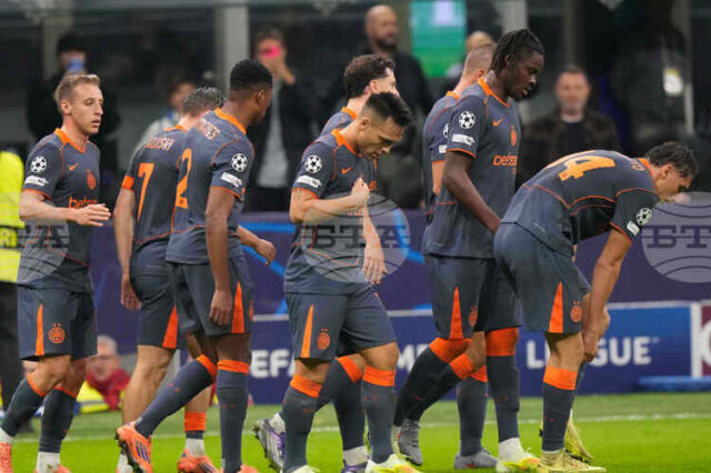 Лаутаро Мартинес посвети гола си срещу Кайрат в Шампионската лига Лаутаро Мартинес посвети гола си срещу Кайрат в Шампионската лига на контузения Ашраф Хакими