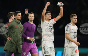 Луис Диас вкара два гола за Байерн в Париж, но получи и червен картон; Ливърпул, Атлетико (Мадрид) и Тотнъм с победи в Шампионската лига