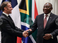 Макрон започна визитата си в Република Южна Африка, втори етап от обиколката му в четири африкански държави