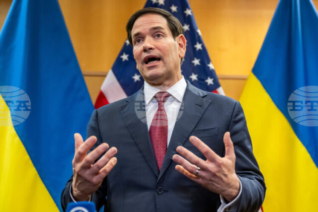 Марко Рубио приветства напредъка в работата по постигане на споразумение Марко Рубио приветства напредъка в работата по постигане на споразумение по мирния план за Украйна