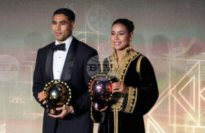 Мароканецът Ашраф Хакими бе избран за футболист на годината в Африка