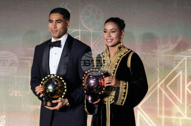 Мароканецът Ашраф Хакими бе избран за футболист на годината в Африка