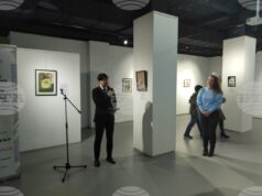 Митовете и легендите са много важна част от живота, каза Ивайла Златкова от сдружение „Накама“ на откриването на кири-е изложба в София Митовете и легендите са много важна част от живота, каза Ивайла Златкова от сдружение "Накама" на откриването на кири-е изложба в София