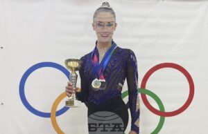 Националката Деница Минкова спечели три медала на турнир по художествена гимнастика в Кипър