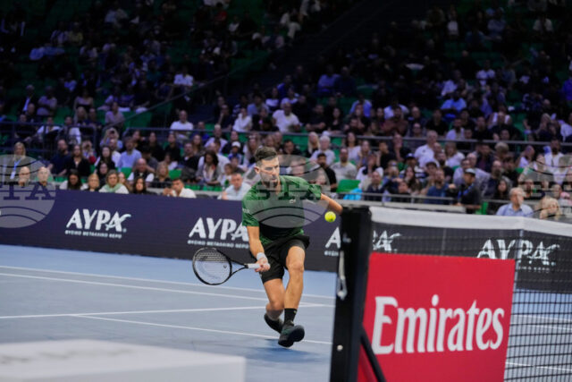 Новак Джокович победи португалец и се класира на полуфинал на Новак Джокович победи португалец и се класира на полуфинал на турнира по тенис в Атина