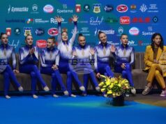 ОБНОВЕНА Националният отбор на България за жени спечели световната титла на шампионата на планетата по естетическа групова гимнастика в Самоков ОБНОВЕНА Националният отбор на България за жени спечели световната титла на шампионата на планетата по естетическа групова гимнастика в Самоков