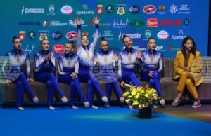 ОБНОВЕНА Националният отбор на България за жени спечели световната титла на шампионата на планетата по естетическа групова гимнастика в Самоков