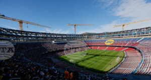 Отборът на Барселона направи открита тренировка на "Камп Ноу" пред 22 хиляди фенове