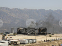 Ракетна атака затвори газово находище в Ирак, като причини прекъсване в електроснабдяването Ракетна атака затвори газово находище в Ирак, като причини прекъсване в електроснабдяването