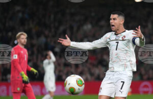 Роналдо: „Класирахме се за Световното първенство, напред, Португалия!“ Роналдо: „Класирахме се за Световното първенство, напред, Португалия!“