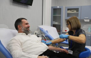 Свещенослужители дариха кръв във Военномедицинската академия по случай Деня на християнското семейство