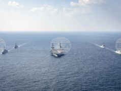 Северна Корея заплаши с "по-настъпателни действия" в отговор на пристигането на американски самолетоносач в Южна Корея Северна Корея заплаши с "по-настъпателни действия" в отговор на пристигането на американски самолетоносач в Южна Корея