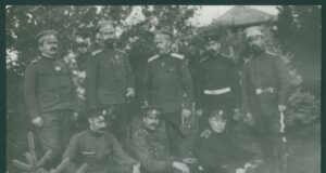 Симеон Радев, Димитър Калевич, Михаил Арнаудов, Александър Балабанов, Елин Пелин и др. Б.м. [1917] г.ЦДА, ф. 77К, оп. 4, а.е. 1656