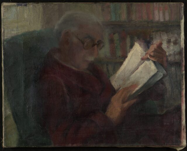 Бистра Винарова. Портрет на Симеон Радев.ЦДА, ф. 77К, оп. 3, а.е. 86