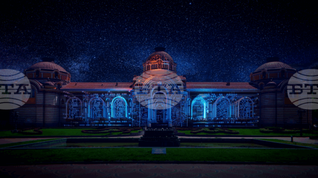 Сметната палата отбелязва своята 145-годишнина с 3D мапинг на фасадата на Регионалния исторически музей в София