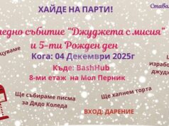 Социалното предприятие „Направено с любов“ ще отбележи петия си рожден ден с „Коледна джуджешка работилница“, заедно с младежите от ДЦВУ Социалното предприятие „Направено с любов“ ще отбележи петия си рожден ден с "Коледна джуджешка работилница", заедно с младежите от ДЦВУ