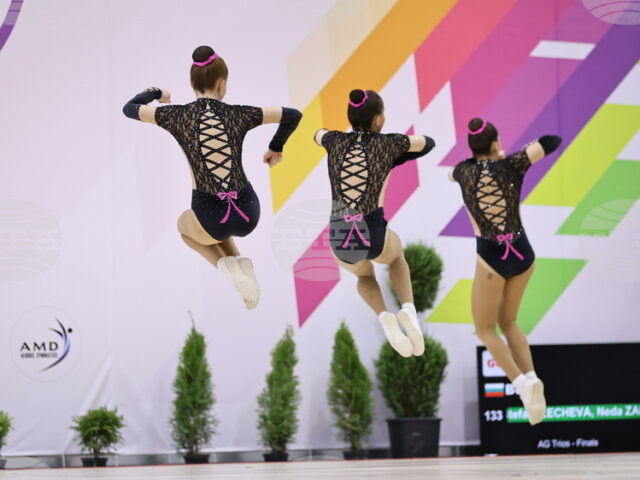 Три финала за България в първия ден на Европейското първенство Три финала за България в първия ден на Европейското първенство по спортна аеробика в Азербайджан