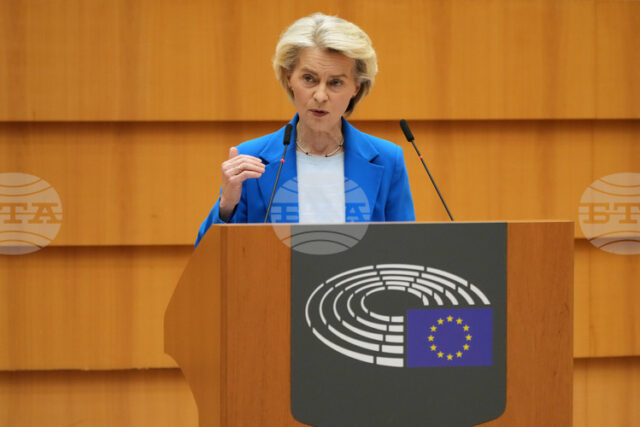 Фон дер Лайен изпрати до членовете на ЕС разяснително писмо относно използването на руски средства за Украйна