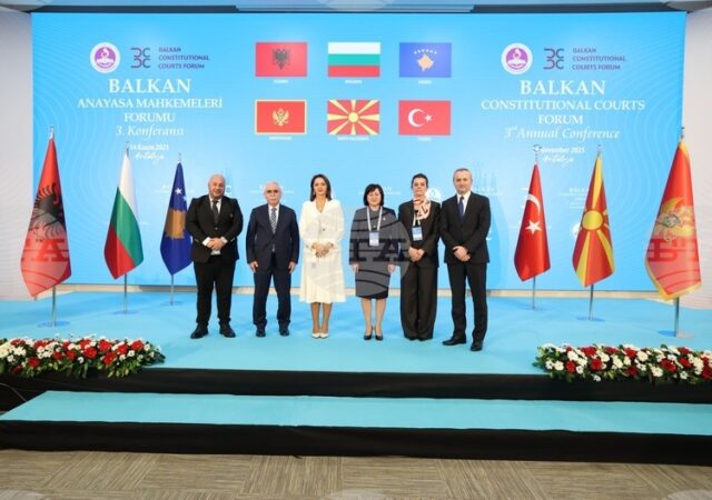 Шестте държави членки на Балканския конституционен форум приеха устав на Шестте държави членки на Балканския конституционен форум приеха устав на организацията по време на Третата годишна конференция в Анталия