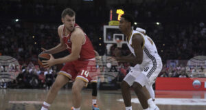 Александър Везенков и Олимпиакос претърпяха тежко поражение при гостуването на Барселона в Евролигата, Партизан надви Цървена звезда в дерби в Белград