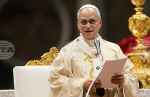 В първата си коледна проповед папа Лъв Четиринадесети осъди условията, в които живеят палестинците в Газа