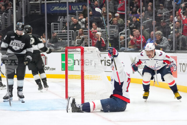 Вашингтон постигна пета последователна победа в Националната хокейна лига, лидерът Вашингтон постигна пета последователна победа в Националната хокейна лига, лидерът Колорадо записа 17-и пореден мач поне с точка