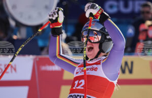 Германката Ема Айхер спечели второто спускане в Санкт Мориц, Линдзи Вон отново се качи на подиума
