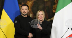 Джорджа Мелони обеща в телефонен разговор с Володимир Зеленски да изпрати хуманитарна помощ на Украйна