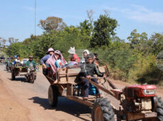 Екслидерът на Камбоджа заяви, че страната е "отвърнала на удара" Екслидерът на Камбоджа заяви, че страната е "отвърнала на удара"