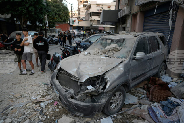 Израелските сили за отбрана обявиха, че са нанесли удари по обекти на "Хизбула" в Ливан