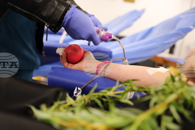 Кръвният център на ВМА отчете рекорд с осем хиляди дарители за година