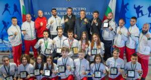 Министър Иван Пешев награди призьорите от последните пет големи първенства по теакуондо