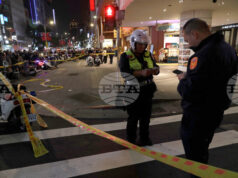 ОБНОВЕНА
                                                                                                Заподозреният в атака с нож в Тайпе е убил трима души и е ранил девет