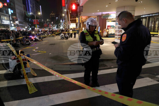 ОБНОВЕНА
                                                                                                Заподозреният в атака с нож в Тайпе е убил трима души и е ранил девет