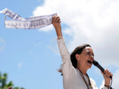 ОБНОВЕНА Мария Корина Мачадо ще пристигне в Осло, въпреки че няма да присъства на церемонията по връчване на Нобеловата награда за мир ОБНОВЕНА Мария Корина Мачадо ще пристигне в Осло, въпреки че няма да присъства на церемонията по връчване на Нобеловата награда за мир