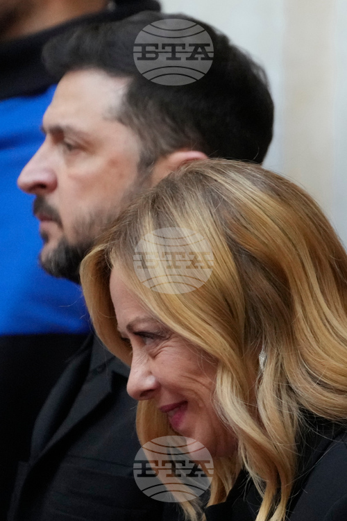 ОБНОВЕНА Мелони прие Зеленски в Рим ОБНОВЕНА Мелони прие Зеленски в Рим