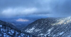 В планините е облачно