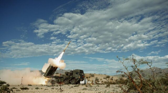 Изстрелване на ракета, американска армия