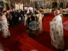 Патриарх Даниил възглави празничното богослужение за Бъдни вечер, което започна в катедралата "Св. Александър Невски"